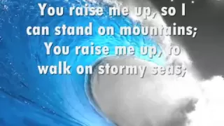 Josh Groban   You Raise Me Up with lyrics