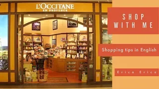Shop with me! 🛍 - 록시땅 (L'Occitane) 에서 원어민과의 생생한 Real Conversation & 쇼핑할때 쓸수있는 유용한 영어 표현들💕