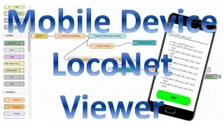 Mobile Device LocoNet Viewer (Video#2)
