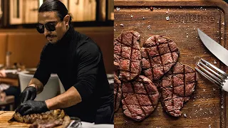 Salt Bae Cutting The Best Meat In Nusret Steakhouse! #5 #nusr_et