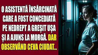 O asistentă însărcinată care a fost concediată pe nedrept a greșit ușa și a ajuns la morgă. Dar...