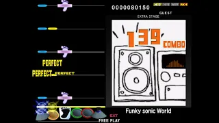 [DrumMania 9thMIX] Funky sonic World (Extreme) AutoPlay