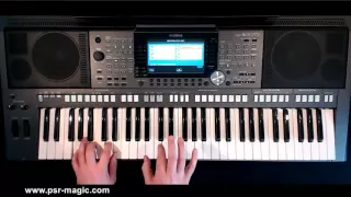 PSR-Magic Drawbar Organ Showcase PSR S970, PSR S770, PSR S950, PSR S750 Demo