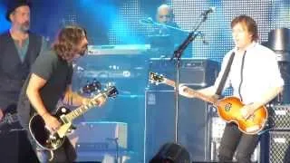 Paul McCartney & Nirvana - Get Back -Live at SafeCo Field Seattle 7-19-13