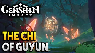 The Chi Of Yore - The secret room under the waterfall! - World Quests and Puzzles -【Genshin Impact】