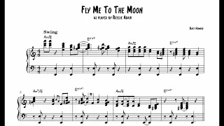 Fly Me To The Moon - Beegie Adair piano solo transcription