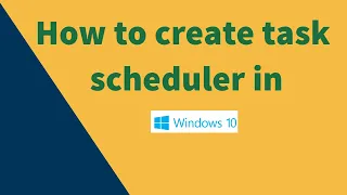 How to add or create Task Scheduler?