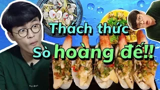 Phản ứng của anh bạn Hàn Quốc lần đầu tiên ăn hải sản Hà Nội Việt Nam!! [#HàNội tập11]