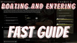 Mw2 Dmz *BOATING AND ENTERING* Fast Guide!! (Crown Tier 4 Story Mission)