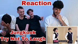 BTS JUNGKOOK TRY NOT TO LAUGH | MTF ZONE REACTION
