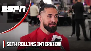 Seth Rollins breaks down why the Bears should keep Justin Fields & gives his Super Bowl LVIII pick 🏈