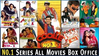 No 1 Series All Movies Box Office Collection | Coolie, Hero, Biwi, Jodi No. 1, Govinda, David Dhawan