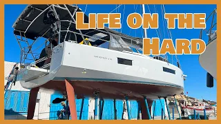Coppercoat, cutlass bearing and cats - Sailing Helios S02E03 #Coppercoat #boatlife