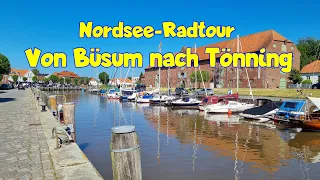 Nordsee | Radtour von Büsum nach Tönning mit Eidersperrwerk