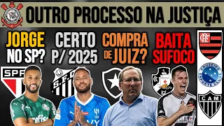 SP QUER JORGE? NEYMAR NO PEIXE EM 2025! TEXTOR FAZ DENÚNCIA GRAVE! VASCO, CRUZEIRO, MENIN, FLA E+