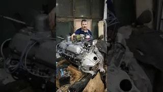 ЗМЗ V8 5.5 первый запуск!