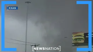 Tornado destroys elementary school in Texas | Rush Hour
