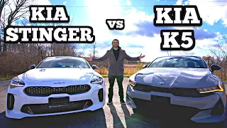 Kia Stinger vs Kia K5 Which One Should You Buy?