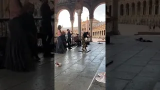 Flamenco en plaza España Sevilla