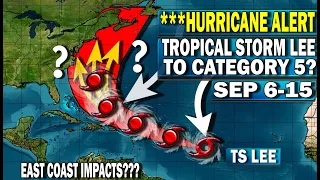 Lee to Become a Major Catastrophic Category 5 Hurricane?!? Will This Storm Threaten the East Coast?