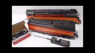 SOLD FOR $2,499 ON EBAY Accucraft Southern Pacific 4-8-4 Daylight #4449 GS-4 Battery-Airwire-Sound G
