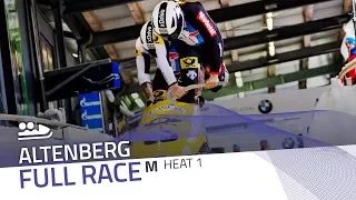Altenberg | BMW IBSF World Cup 2017/2018 - 2-Man Bobsleigh Heat 1 | IBSF Official