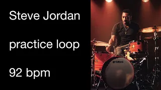 Steve Jordan practice loop, 92 bpm