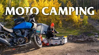 Solo Moto Camping in the Colorado Wilderness | Insomnia, Guanella Pass Scenic Byway & Mining Towns