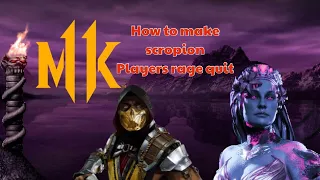 How To Make Scorpion Players (Me) Rage Quit | Mortal Kombat 11
