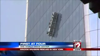 Workers trapped 68 floors up at One World Trade Center rescued