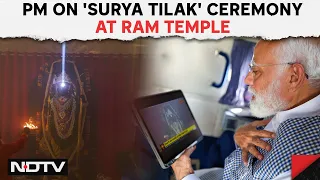 PM On 'Surya Tilak' Ritual At Ram Temple: "Emotional Moment For Me"