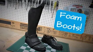 How to Make Cosplay BOOTS / Shoe Covers out of FOAM