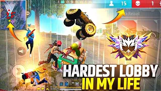 Most Hardest Lobby In My Life 😱 | Solo Rank Pushing