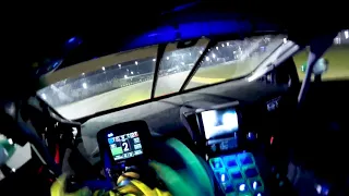 Pushing the Lamborghini EVO GTD car HelmetCam Onboard at Daytona