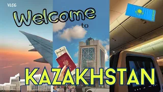 VLOG. My first day in Kazakhstan | Prices, steppes, food