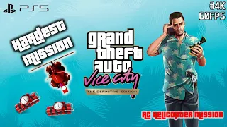 The Hardest mission from GTA VICE CITY | Demolition man mission | Definitive edition | PS5 4K 60FPS