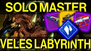 Destiny 2: SOLO MASTER Veles Labyrinth Lost Sector! | Common EXOTIC ARMOR FARM! (Beyond Light)