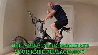 How to rehabilitate your total knee replacement using a bike