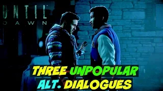 Three Unpopular Alt. Dialogues if Matt Saw Mike and Em | Until Dawn