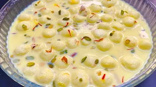 Angoori Rasmalai-1 बार यह रेसिपी बनाएंगे तो बच्चे इसी की मांग करेंगे |बेहद आसान और हलवाई जैसी रसमलाई