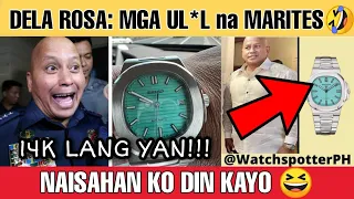 BATO DELA ROSA SINUPALPAL ANG TSISMIS TUNGKOL SA MAMAHALING RELO "NAISAHAN KO DIN KAYO"