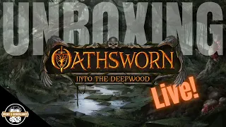 Oathsworn: Into the Deepwood | Base Pledge Unboxing!! (Standee Version)