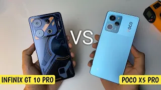 JANGAN SALAH PILIH! Infinix GT 10 Pro VS Poco X5 Pro - Speed test + Gaming test