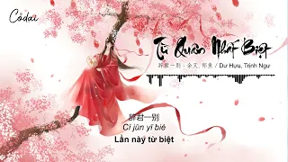 [Vietsub + Pinyin]  Từ Quân Nhất Biệt - Dư Hựu, Trịnh Ngư / 辞君一别 - 余又, 郑鱼