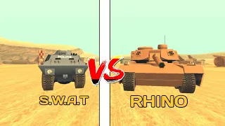 GTA san andreas Army vs Swat tank which is best