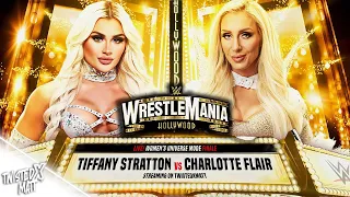 WWE: Charlotte Flair vs Tiffany Stratton Wrestlemania Hype Promo (2K23 Universe)