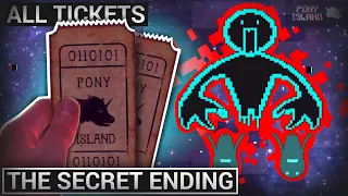 Unlocking All 24 Tickets & The Secret Boss Ending in Pony Island