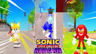 HOW TO UNLOCK MOVIE SONIC KNUCKLES AND TAILS FAST! (Sonic Speed Simulator)