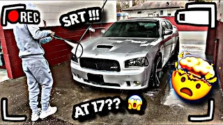 TAKING DELIVERY OF MY SRT8 DODGE CHARGER AT 17!!!😱