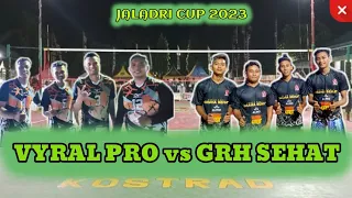 SAMSUT,RO'IS,ANDIK VYRAL PRO vs SAHRUL DKK GRAHA SEHAT//OPEN TURNAMEN JALADRI CUP 2023